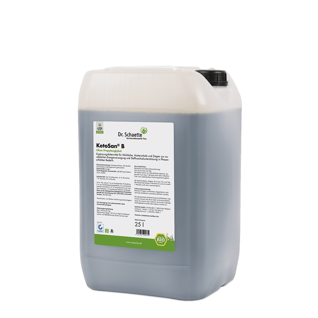 KetoSan® B Ohne Propylenglykol - für biologisch-wirtschaftende Betriebe