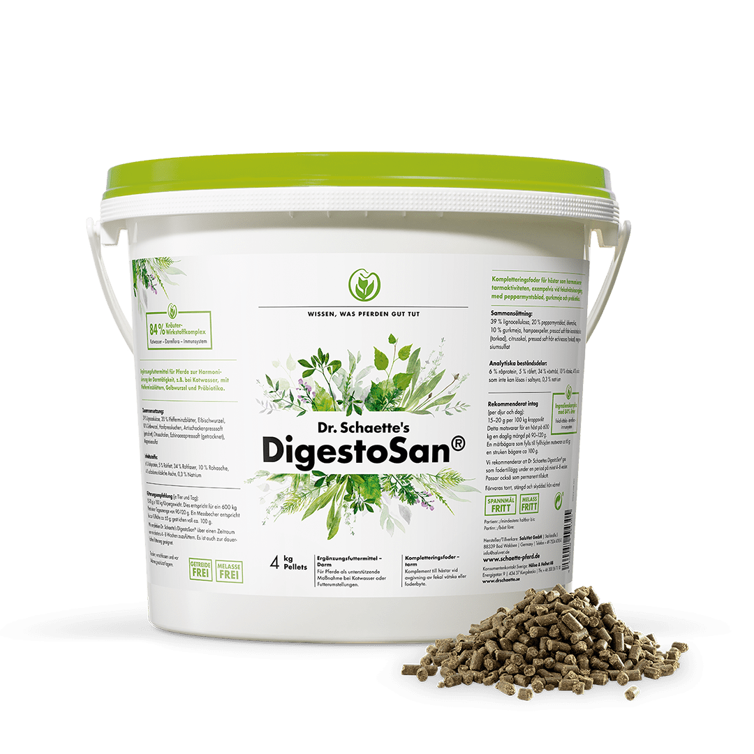 Dr. Schaette’s DigestoSan® 4,0 kg Pellets Eimer