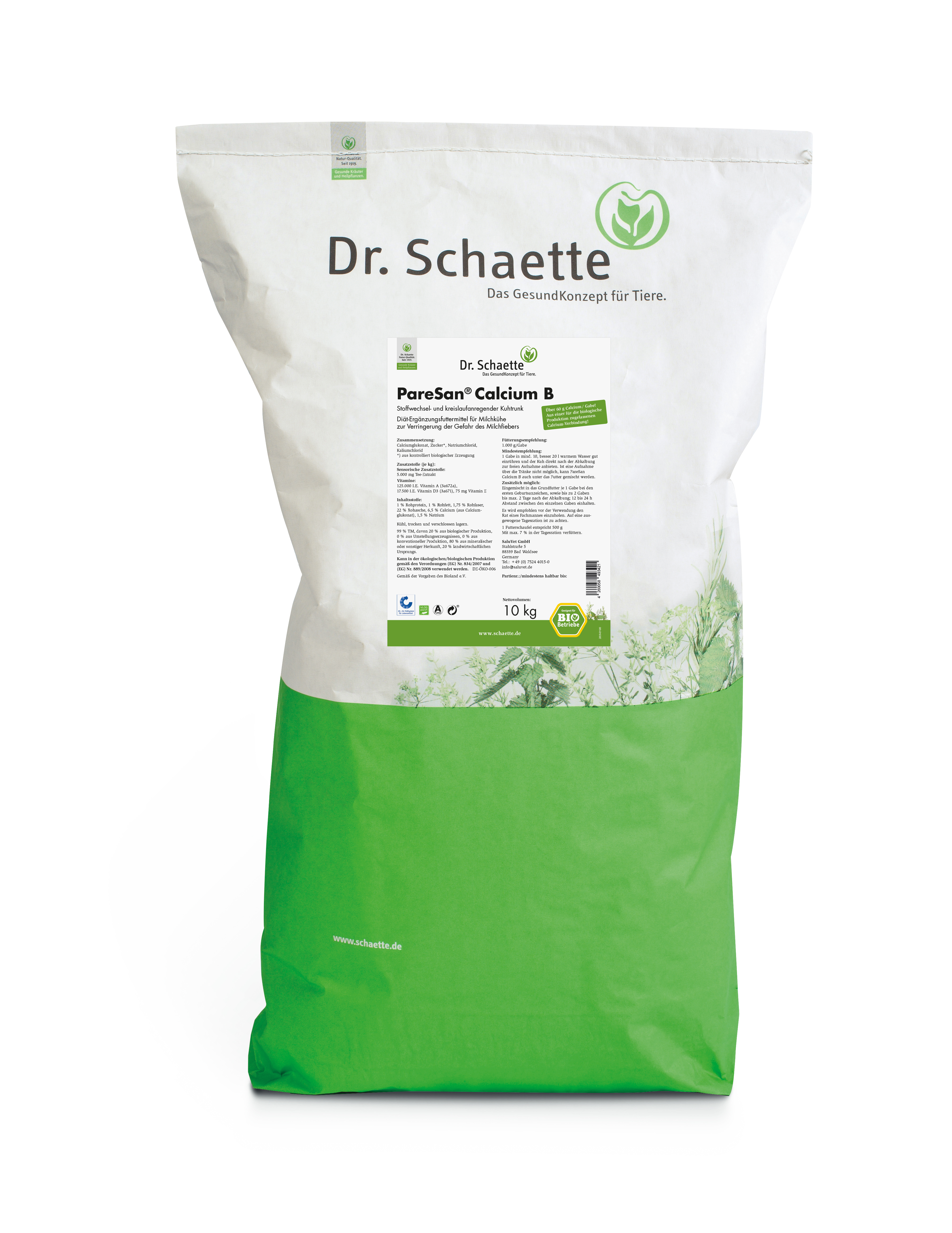 PareSan® Calcium B Sack 10 kg